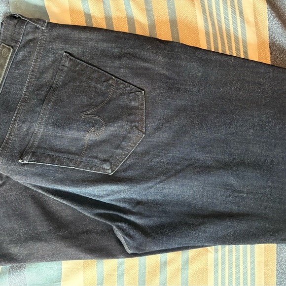 Woman’s AG Brand Blue Jeans - Picture 1 of 5